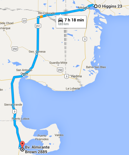 Bahía Blanca - Puerto Madryn - Total